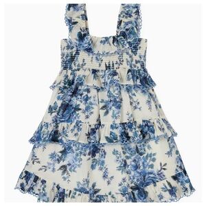 Zimmermann Aliane Ruffle Tiered Dress in Cotton Size 4